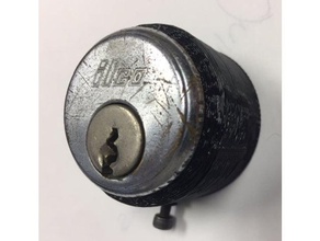 mortise cylinder lock holder hand tools lockpicking lockpin 3d print model - Mito3D