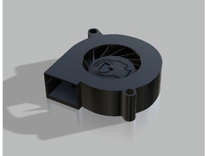 geeetech radial centrifugal fan 3d printer parts bowler 3d print model - Mito3D