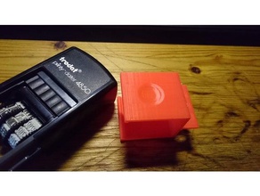 trousseau-clip trodat timbre sport et loisirs le clip geocaching un trousseau de clés 3d print model - Mito3D