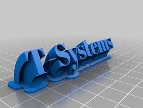 t-systems 12 office customized 3d print model - Mito3D