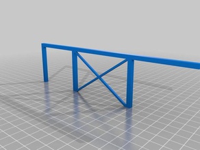 railing 1 buildings & structures 3d print model - Mito3D