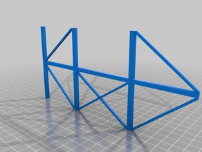 railing 1 low buildings & structures 3d print model - Mito3D