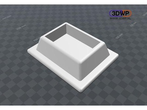 beam end cap foot parts sketchup stand tool 3d print model - Mito3D