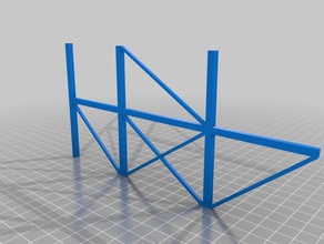 railing 2b low buildings & structures 3d print model - Mito3D
