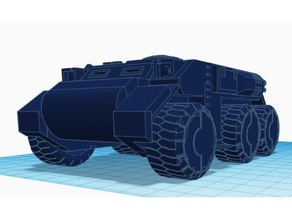 hippo warhammer 40k su apc modelleri Warhammer dönüşüm tank tankları warhammer40k arazi çekiç miniwargaming savaş wargame wargames wargaming w 40000 40 k tekerlek tekerlekler 3d print model - Mito3D