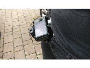 appareil photo l'étui 1 4inch de la caméra l'adaptateur support d'appareil-photo étui libération rapide 3d print model - Mito3D