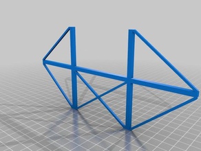 niedrigere Geländer Abschnitt 4 Gebäude & Strukturen 3d print model - Mito3D