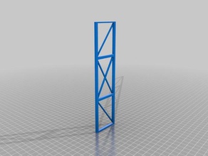 truss top catwalk buildings & structures 3d print model - Mito3D