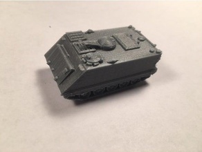m113 de 1 a 100 veículos chamas da guerra tanque equipe yankee 3d print model - Mito3D