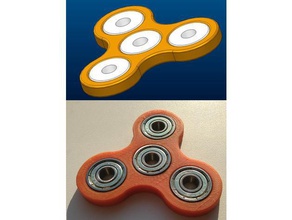 608zz fidget spinner toys & games 3d print model - Mito3D