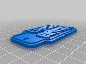 llavero camila bastian keychains customized 3d print model - Mito3D