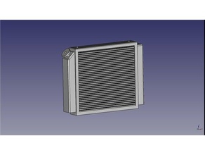 rc fj40 radiador r c vehículos 3d print model - Mito3D