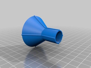 smartwater embudo La impresión en 3d de la botella gatorade agua 3d print model - Mito3D