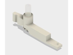 dispenser arm frigidaire dishwasher replacement parts 3d print model - Mito3D