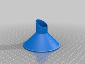 makerjuice resin funnel kitchen & dining customized 3d print model - Mito3D