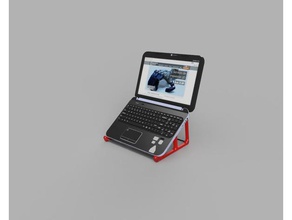 fan cooler de notebook equipo 3d print model - Mito3D