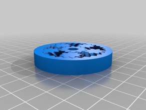 personalizado de espinha peixe engrenagem planetária rolamento engenharia 3d print model - Mito3D