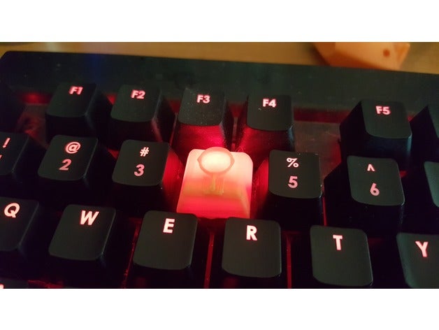 pubg pan cherry mx keycap bilgisayar 3D print model - Mito3D