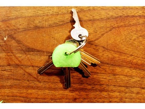 chiave tappo - tapa llaves organizzazione a catena le chiavi llavero organizaci n tapas 3d print model - Mito3D