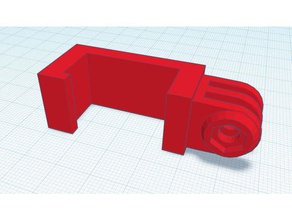 gopro-Halterung rode psa1 Kamera Kamera-Halterung gopro mount Mikrofon ritt 3d print model - Mito3D