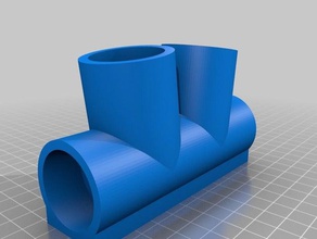 mármore executar tubos de 32mm murmelbahn f r rohre brinquedos & games 3d print model - Mito3D