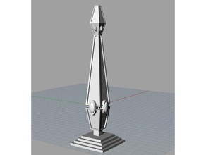 elven waystone toy & game accessories 28mm aelf elf elves fantasy tower 3d print model - Mito3D