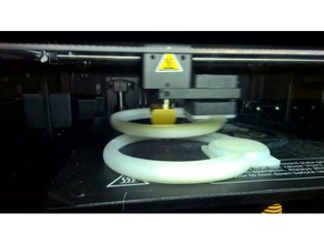 wanhao duplicator 6 air inducement duct 3d printer accessories parts 40mm fan mount cooling maker ultimate monoprice shroud 3d print model - Mito3D