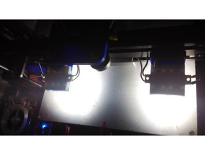 led bracket 2020 3d printer accessories extrusion holder mount tevo tarantula 3d print model - Mito3D