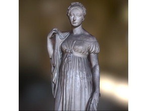 queen caroline amalie scans & replicas 3d print 3d printing 3d scan 3d scanning denmark noble queen royal sculpture statue thorvaldsen woman