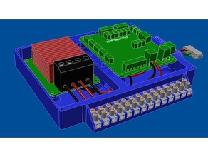 mks base v 14 + mosfet case 3d printing 40x40 dual fan mos module tevo tarantula 3d print model - Mito3D