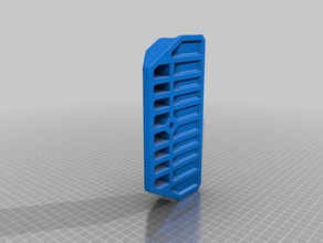 barricade door stop hard floor pinned 3d print model - Mito3D