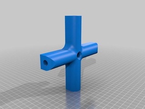 dipole arial mount hobby 3d print model - Mito3D