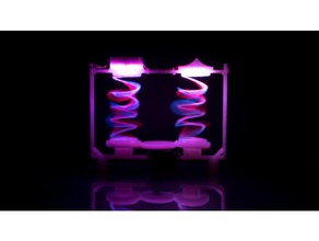 la danse des ressorts sculptures arduino circuit de l'aire jeux bobine madewithfusion360 neopixel anneau moulante son capteur printemps 3d print model - Mito3D