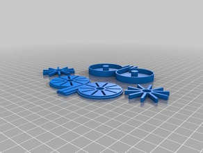 mini sirene de tamanho 5 brinquedos & games personalizado 3d print model - Mito3D