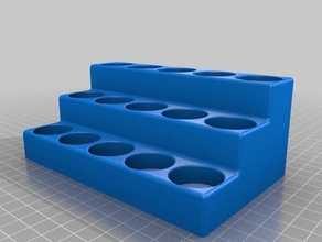 3 capa de atomizador pie hobby ecig ecigarette vape 3d print model - Mito3D