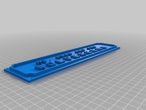 wolvereen 3 office personalizado 3d print model - Mito3D