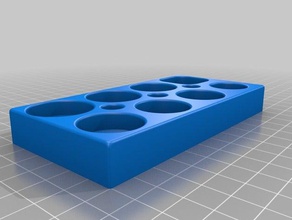 mezcla diámetro del atomizador de pie hobby soporte exhibición ecig ecigarette vape 3d print model - Mito3D