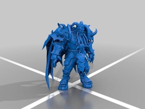 mundo de warcraft legião - kil'jaeden tos raid brinquedos & games 3d print model - Mito3D
