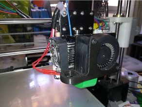 autolevel mount 5015 blower fan 13mm diameter 3d printer parts anet a8 probe capacitive sensor inductive proximity 3d print model - Mito3D
