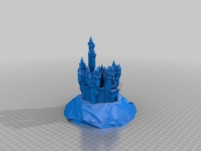 grand castle generatore 2 edifici e strutture su misura 3d print model - Mito3D