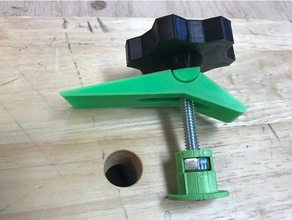 bench dog clamp insert hand tools chuck hellebuyck cnc filament friday 3d print model - Mito3D