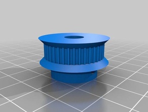 my customized gt2 pulley 40 tooth 3d printer parts 3d print model - Mito3D