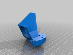 bltouch mount yardımcı fan sıcak uç kelepçe takın 3d yazıcı parçaları tesviye monte edin bowden hotend 3d print model - Mito3D
