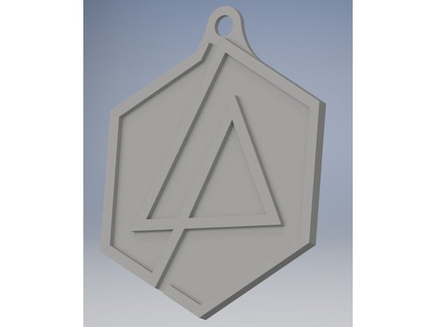 linkinpark Anahtarlık 3d baskı bennington chester linkin park logo 3D print model - Mito3D