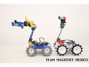 team magisrty mexico oarkit rescue robot 3d printing 2017 cideb robocop magisty 3d print model - Mito3D