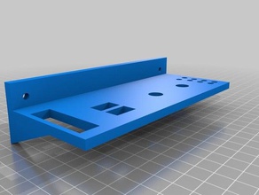 tool holder diy hand wall mount 3d print model - Mito3D