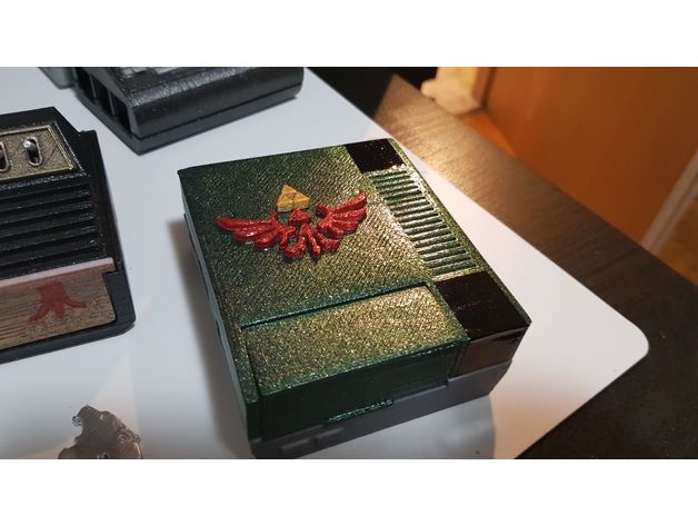 mini nes de frambuesa pi3 limitada zelda La impresión en 3d caso la consola cubierta leyenda raspberry pi 2 3 retrogaming los juegos retro video vídeo 3D print model - Mito3D