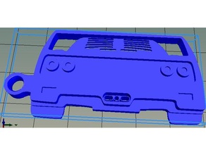 ferrari f40 llavero llaveros 3d print model - Mito3D