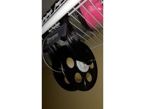 closetmaid spoolholder all sizes 3d printer accessories closet filament spool holder 3d print model - Mito3D