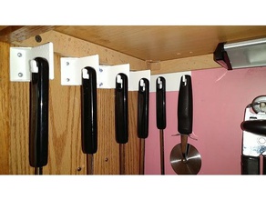 lateralmente utensile ganci cucina & sala da pranzo 3d print model - Mito3D